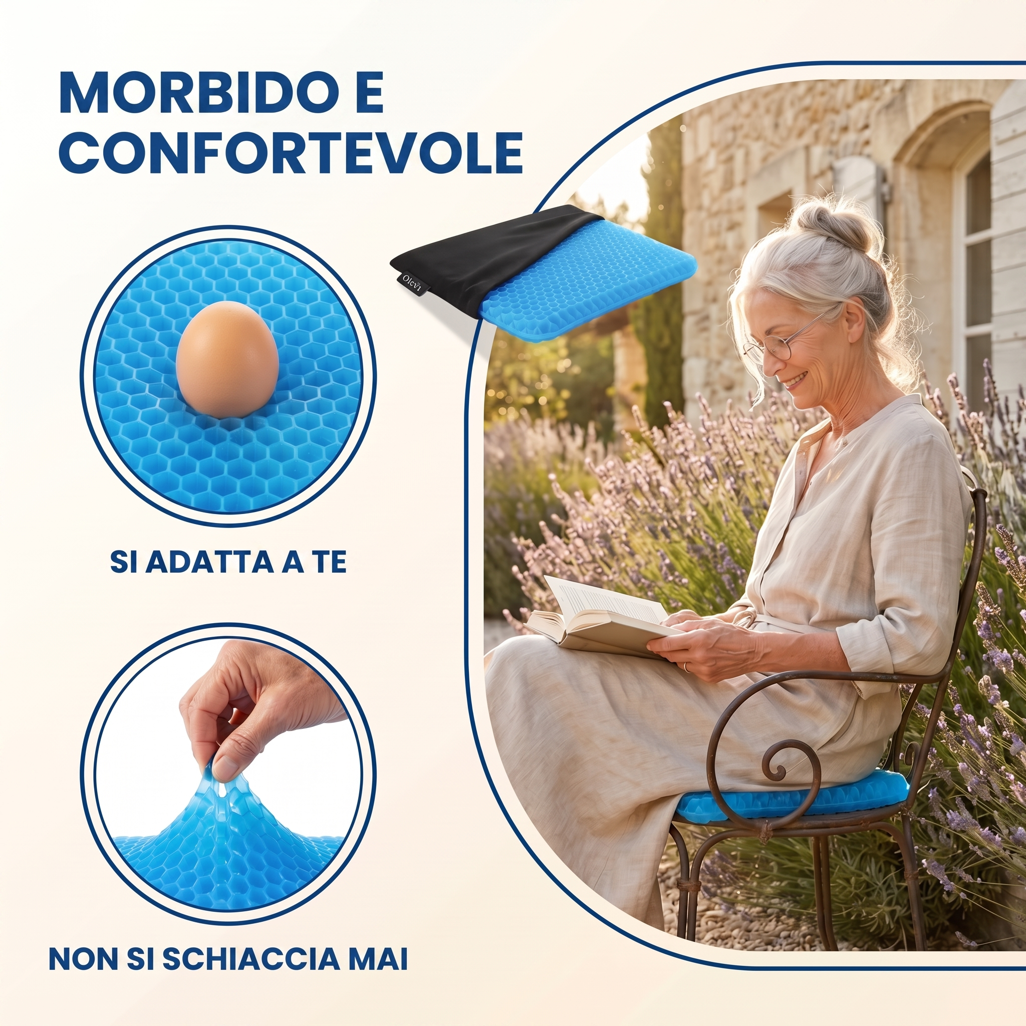 Cuscino in Gel Olevia™ — Comfort di lunga durata